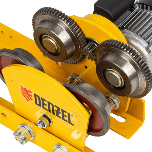 Каретка электрическая для тельфера Т-1000,1 т, 540 Вт Denzel по ценам производителя в Москве с доставкой по всей России