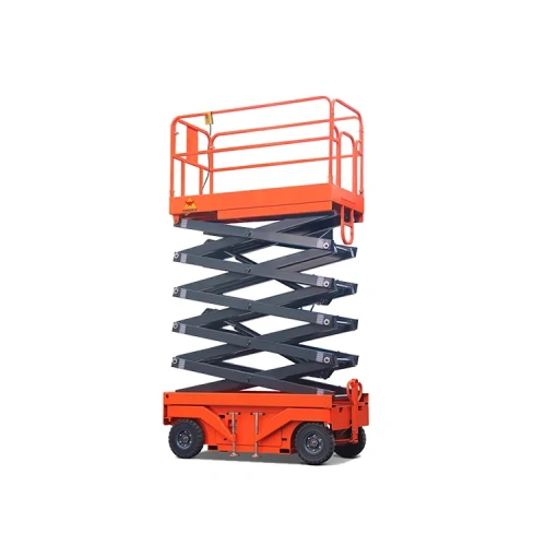 Подъемник ножничный передвижной 500 кг 6/8 м TOR GTJY AC 220В сетевой по ценам производителя в Москве с доставкой по всей России