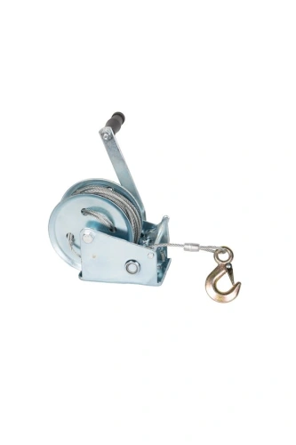 Лебедка ручная барабанная с тросом  700кг  20м оцинкованная TOR FD по ценам производителя в Москве с доставкой по всей России