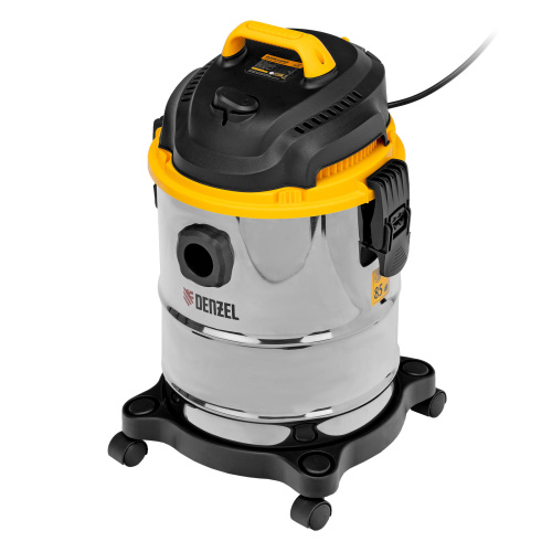 Пылесос строительный SVC15, 1200 Вт, бак 15 л, шланг 2 м Denzel по ценам производителя в Москве с доставкой по всей России