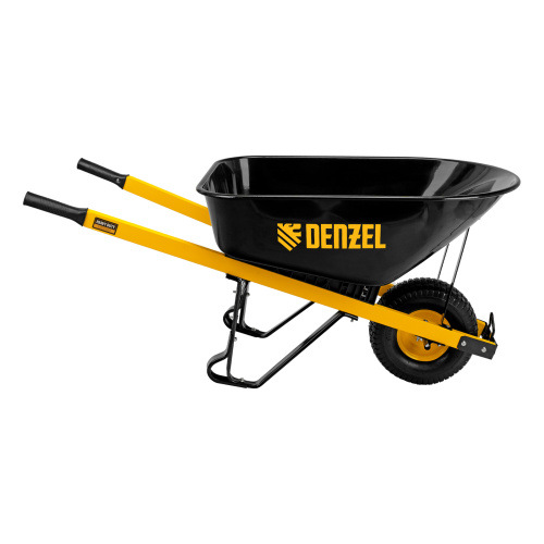 Тачка строительная, усиленная, объем 140 л, 230 кг, колесо 15х6.00-6 Denzel по ценам производителя в Москве с доставкой по всей России