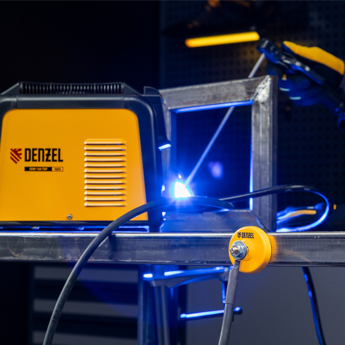 Клемма магнитная "масса" для сварочных работ Denzel по ценам производителя в Москве с доставкой по всей России