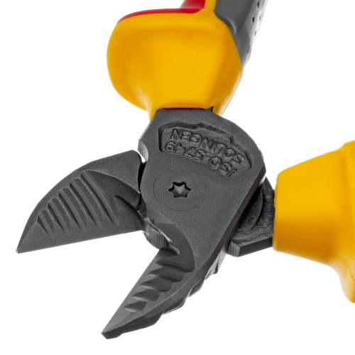 Бокорезы, диэлектрические рукоятки, до 1000 В, трехкомпонентные рукоятки, 180 мм Denzel по ценам производителя в Москве с доставкой по всей России