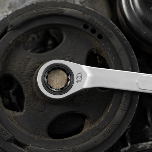 Ключ комбинированный трещоточный, 18 мм, количество зубьев 100 Gross по ценам производителя в Москве с доставкой по всей России