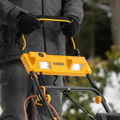 Электрическая снегоуборочная машина ESB-460, 2 кВт Denzel по ценам производителя в Москве с доставкой по всей России