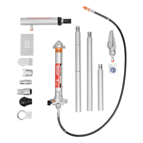 Растяжка гидравлическая, 10 т, набор из 17 предметов, 7 сменных насадок, в пластиковом кейсе Matrix по ценам производителя в Москве с доставкой по всей России