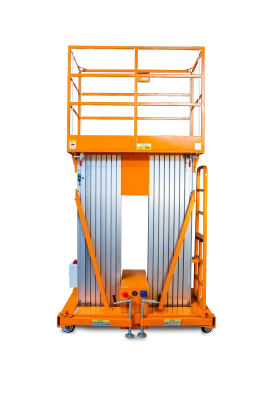 Подъемник мачтовый аккумуляторный 200 кг 12/14 м TOR GTWY12-200S DC 2-мачтовый купить в Москве с доставкой по всей России | ProtosMarket.ru