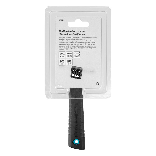 Ключ разводной, 150 мм, CrV, ультратонкие губки Gross по ценам производителя в Москве с доставкой по всей России
