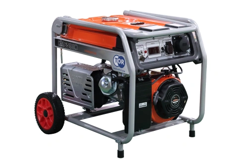 Генератор бензиновый 5,0 кВт 220В с АВР, электростартером и колесами TOR KM6500HA купить в Москве с доставкой по всей России | ProtosMarket.ru
