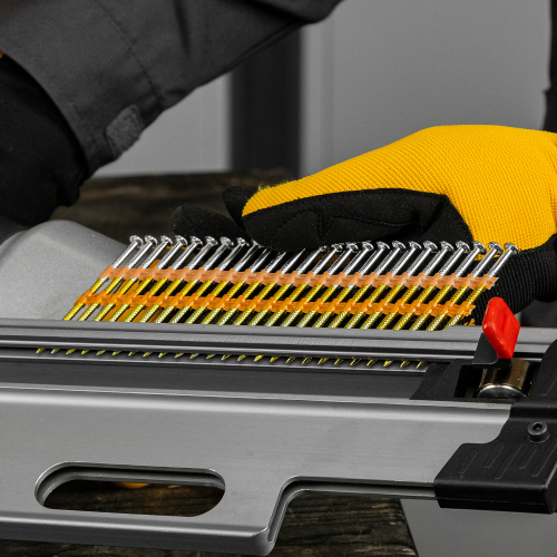 Гвозди для пнев. нейлера (оцинк.) длина - 65 мм, диам. - 2,9 мм, 2000 шт. Denzel по ценам производителя в Москве с доставкой по всей России