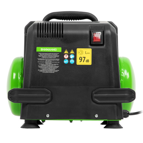 Компрессор воздушный безмаслянный BL 1100/6 1100Вт, ресивер 6 литров, 180 л/мин Сибртех по ценам производителя в Москве с доставкой по всей России