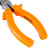 Длинногубцы изогнутые Classic, 160 мм, шлифованные, пластмассовые рукоятки Sparta по ценам производителя в Москве с доставкой по всей России