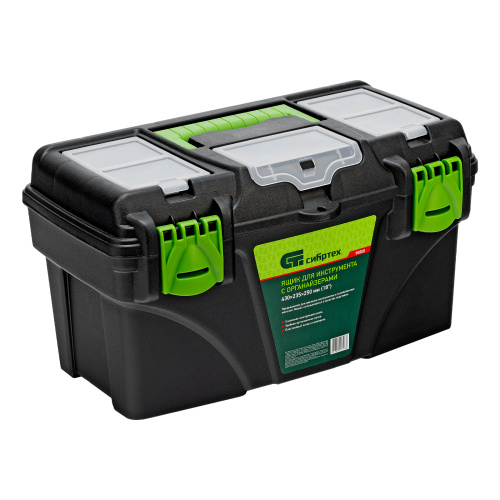 Ящик для инструментов 18 ”, с органайзерами Сибртех по ценам производителя в Москве с доставкой по всей России