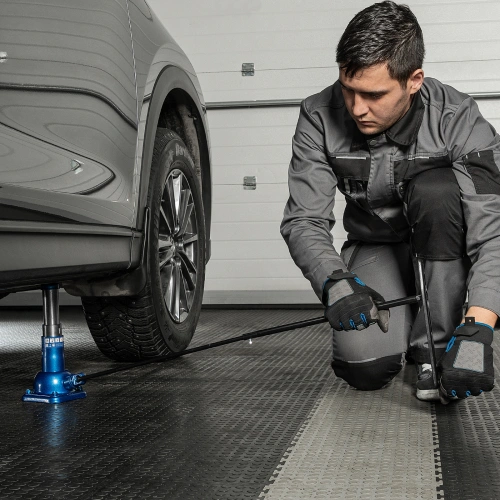 Домкрат механический бутылочный, 2 т, h подъема 180-395 мм, 2 части (домкрат, ручка) Stels купить в Москве с доставкой по всей России | ProtosMarket.ru