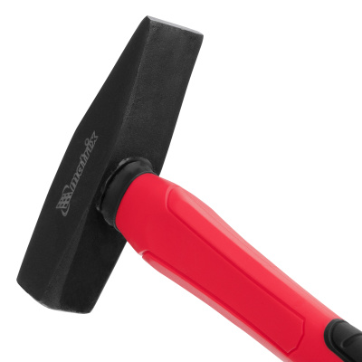 Молоток слесарный optimal, 400 г, фибергласовая обрезиненная рукоятка, квадратный боек Matrix по ценам производителя в Москве с доставкой по всей России