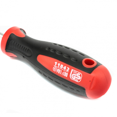 Отвертка Profi, PH1 х 100 мм, S2, двухкомпонентная рукоятка Matrix по ценам производителя в Москве с доставкой по всей России