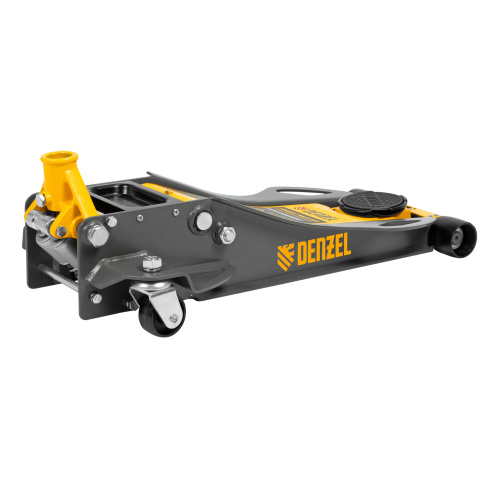 Домкрат гидравлический подкатной, 3 т, 75-500 мм, быстрый подъем, низкий подхват, проф. Denzel по ценам производителя в Москве с доставкой по всей России