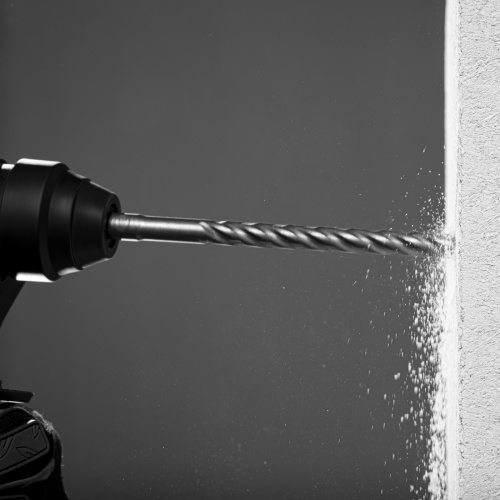 Бур по бетону, 10 x 300 мм, SDS Plus c крестовой пластиной Matrix по ценам производителя в Москве с доставкой по всей России