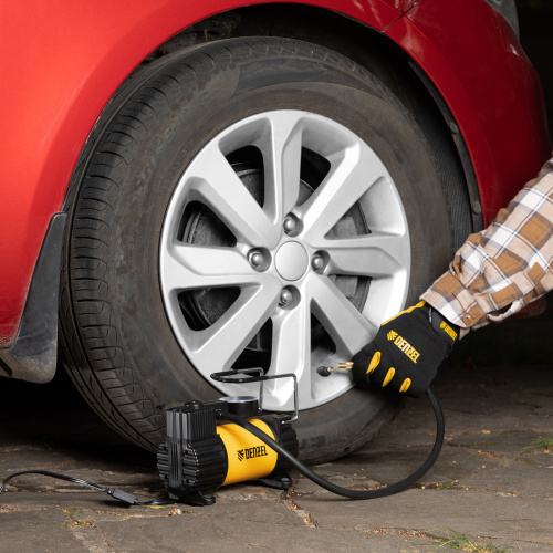 Компрессор автомобильный AC-37, 12 В, 7 атм, 37 л/мин, автомобильный предохранитель Denzel по ценам производителя в Москве с доставкой по всей России