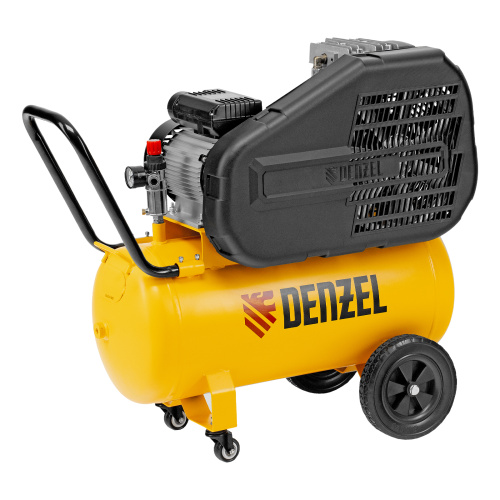 Компрессор воздушный рем. привод BCI 2100/50, 2,1 кВт, 50 литров, 400 л/мин Denzel по ценам производителя в Москве с доставкой по всей России