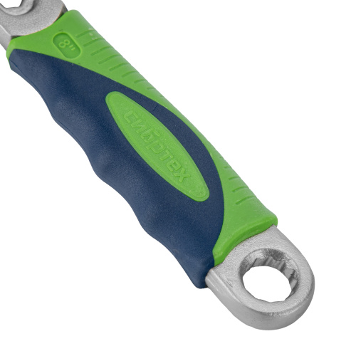 Ключ разводной, 200мм, переставная губка, 2-х комп.рукоятка Сибртех по ценам производителя в Москве с доставкой по всей России