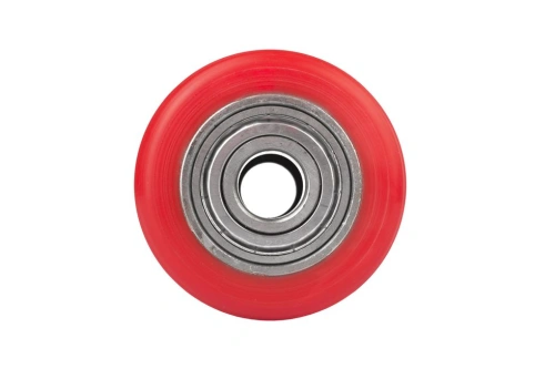 Колесо полиуретан 80х70 мм с подшипником для тележек и платформ BF/DF-III/RHP/AC/DF/CW2/PWH/CRA/CRO по ценам производителя в Москве с доставкой по всей России