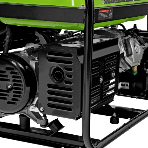 Генератор бензиновый БС-8000, 6,6 кВт, 230В, четырехтактный, 25 л, ручной стартер Сибртех по ценам производителя в Москве с доставкой по всей России