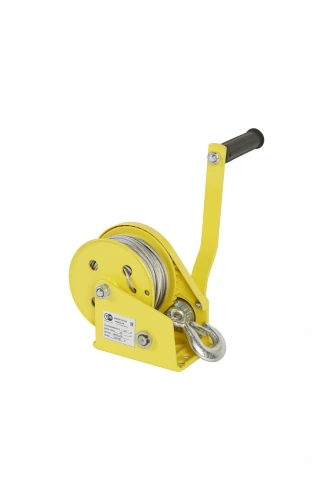 Лебедка ручная барабанная  с тросом  540кг  20м стальной корпус TOR BHW по ценам производителя в Москве с доставкой по всей России