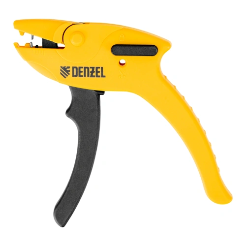 Щипцы для зачистки электропроводов, сечением 0,2-6 мм2, функция обрезания проводов Denzel по ценам производителя в Москве с доставкой по всей России