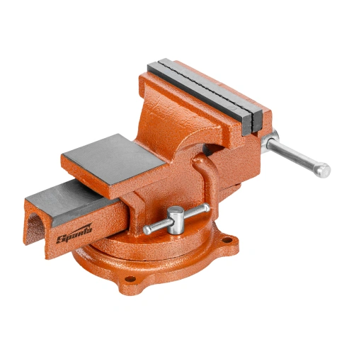 Тиски слесарные, 125 мм, поворотные, с наковальней Sparta по ценам производителя в Москве с доставкой по всей России