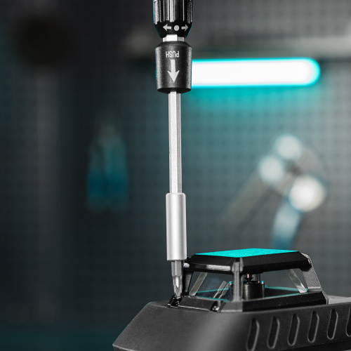 Отвертка с набором бит и торцевых головок для точных работ, гибкий привод, 48 шт, CrMo Gross по ценам производителя в Москве с доставкой по всей России