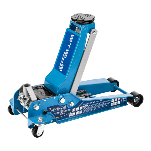 Домкрат гидравлический подкатной, быстрый подъем, 3.5т, Low Profile Quick, 100-565 мм, профессиональный Stels по ценам производителя в Москве с доставкой по всей России