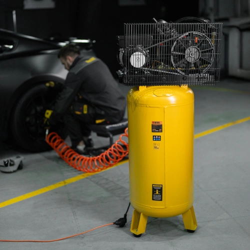 Компрессор воздушный BCV2200/100V, ременный привод , 2.3 кВт, 100 литров, 440 л/мин Denzel по ценам производителя в Москве с доставкой по всей России