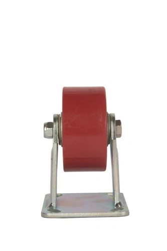 Колесо большегрузное неповоротное FCp 46 100 мм полиуретановое (F) по ценам производителя в Москве с доставкой по всей России