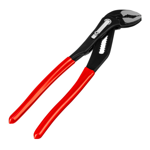 Клещи переставные 250 мм, кнопочный механизм, хром-ванадий, обливные рукоятки Matrix по ценам производителя в Москве с доставкой по всей России