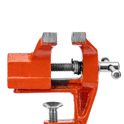 Тиски, 60 мм, крепление для стола Sparta по ценам производителя в Москве с доставкой по всей России