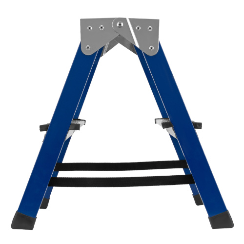 Стремянка двусторонняя 2 ступени, стальная, Сибртех по ценам производителя в Москве с доставкой по всей России