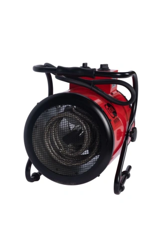 Пушка тепловая электрическая 5 кВт 220В ТЭН из нержавеющей стали TOR BJE-F5B по ценам производителя в Москве с доставкой по всей России