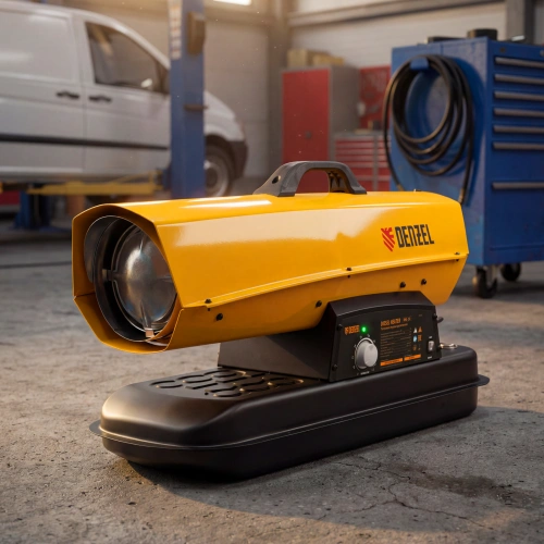 Дизельная тепловая пушка DHG-25i, 25 кВт, 600 м3/ч, прямой нагрев, термостат Denzel по ценам производителя в Москве с доставкой по всей России