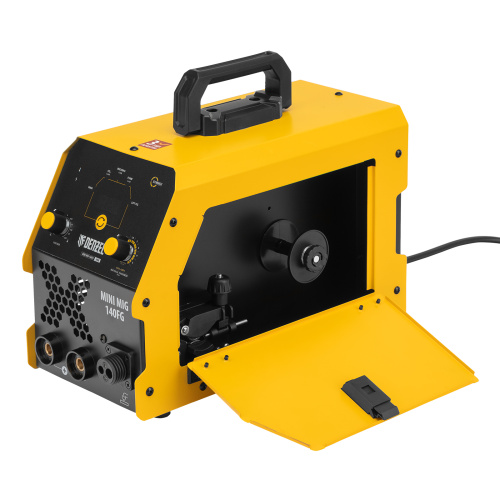 Аппарат инвертор. полуавтомат. сварки Mini MIG-140FG, 140 А, ПВ 60% Denzel по ценам производителя в Москве с доставкой по всей России