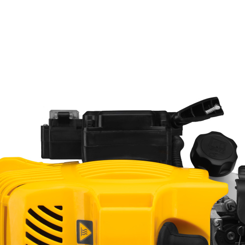 Триммер бензиновый DT-52E, 52 см3, неразъемная штанга, электростартер, состоит из 2 частей Denzel по ценам производителя в Москве с доставкой по всей России