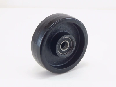 Колесо полиуретан 150х50 мм с подшипником для тележек гидравлических BFWL/BFL10/BFL15 по ценам производителя в Москве с доставкой по всей России