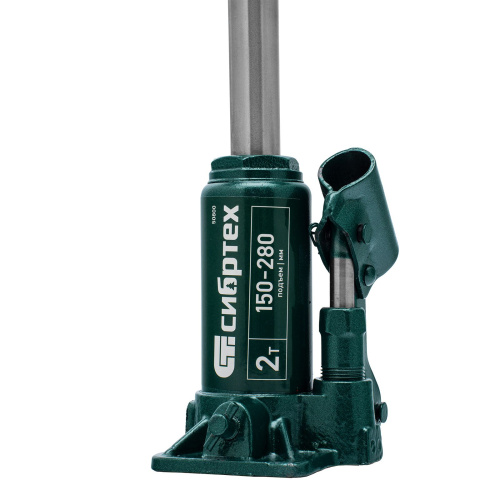 Домкрат гидравлический бутылочный, 2 т, 150-280 мм Сибртех по ценам производителя в Москве с доставкой по всей России