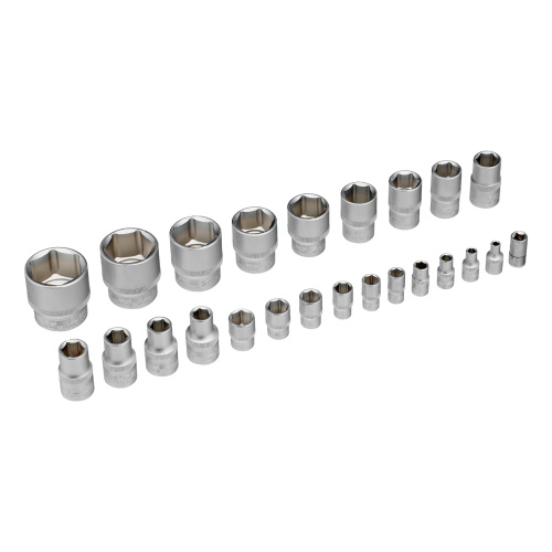 Набор инструментов, 1/2", 1/4", CrV, пластиковый кейс 76 предметов Stels по ценам производителя в Москве с доставкой по всей России