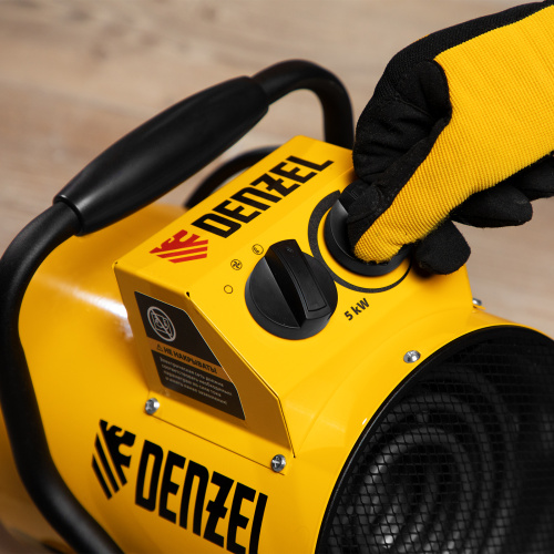 Тепловая пушка SFH-5000, 230 В, 260 м3/ч, вентилятор 3 режима, 3000/4500 Вт Denzel по ценам производителя в Москве с доставкой по всей России