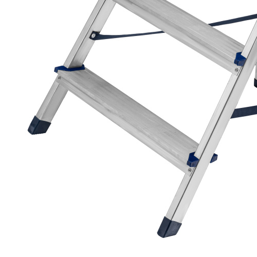 Стремянка двусторонняя 5 ступеней, алюминиевая, Сибртех по ценам производителя в Москве с доставкой по всей России