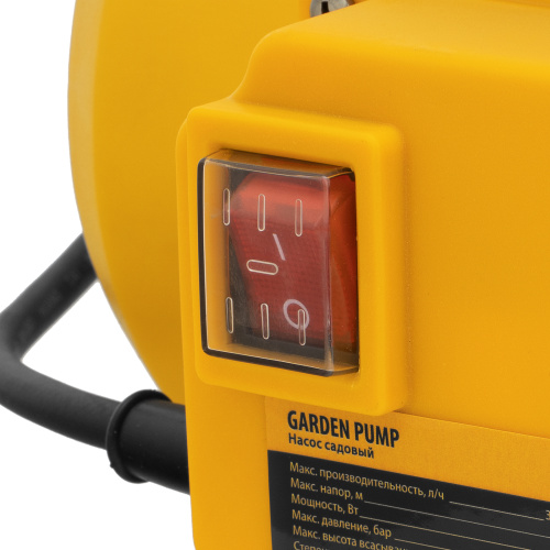 Садовый поверхностный насос GPL800Х, 800 Вт, 3200 л/ч, подъем 42 м, нержавейка Denzel по ценам производителя в Москве с доставкой по всей России