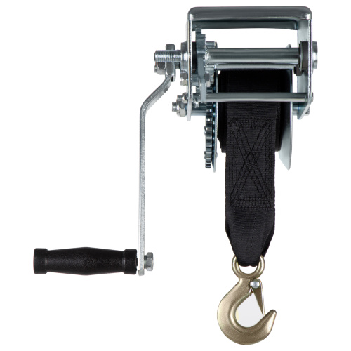 Лебедка шестеренчатая, тяга 0.8 т, ленточная Matrix по ценам производителя в Москве с доставкой по всей России