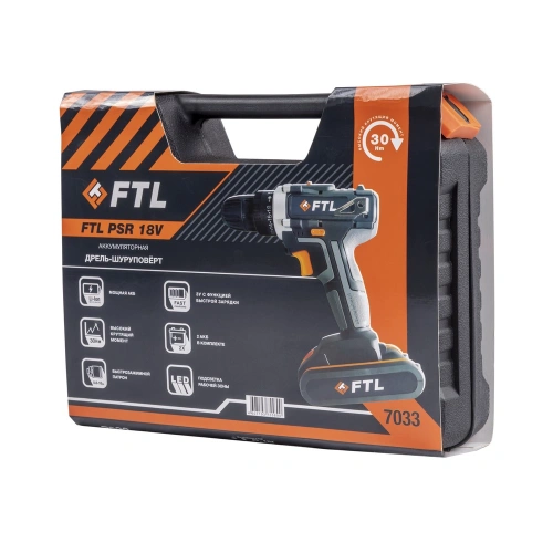 Аккумуляторная дрель-шуруповерт FTL PSR 18V купить в Москве с доставкой по всей России | ProtosMarket.ru