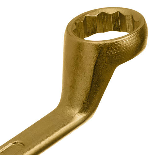 Ключ накидной, 27 х 32 мм, желтый цинк Сибртех по ценам производителя в Москве с доставкой по всей России